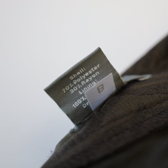 ANN TAYLOR Size 6 Brown Career Skirt Zebra Print - Picture 7 of 8